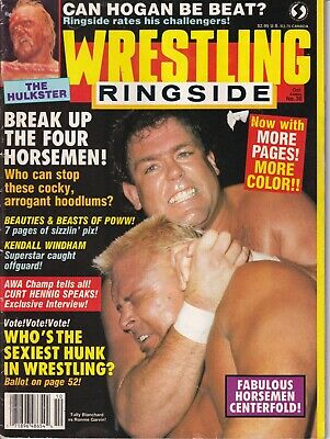 Wrestling Ringside Tully Blanchard Ronnie Garvin October 1987 022719nonr