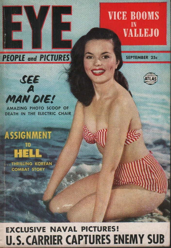 Eye Digest September 1952 Maria Riquelme Cheesecake Pin Up 070819AME