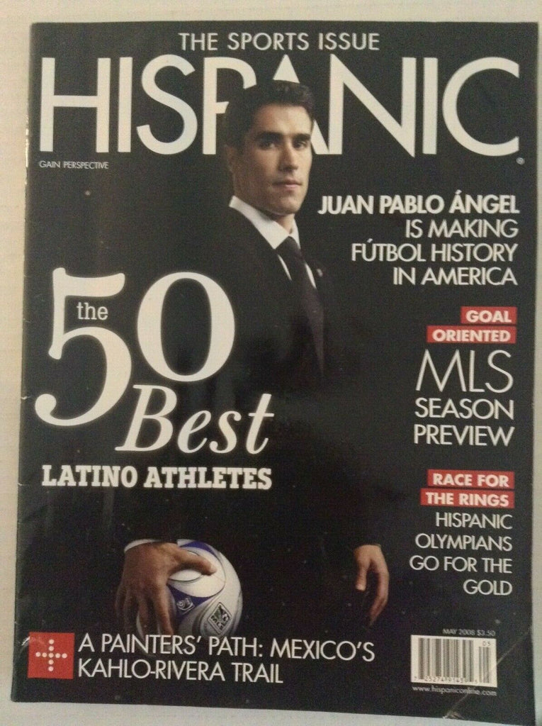 Hispanic Magazine Juan Pablo Angel 50 Best Latino Athletes May 2008 032719nonrh
