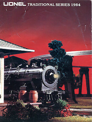 Lionel Trains Traditional Series 1984 Catalog EX 071016jhe2