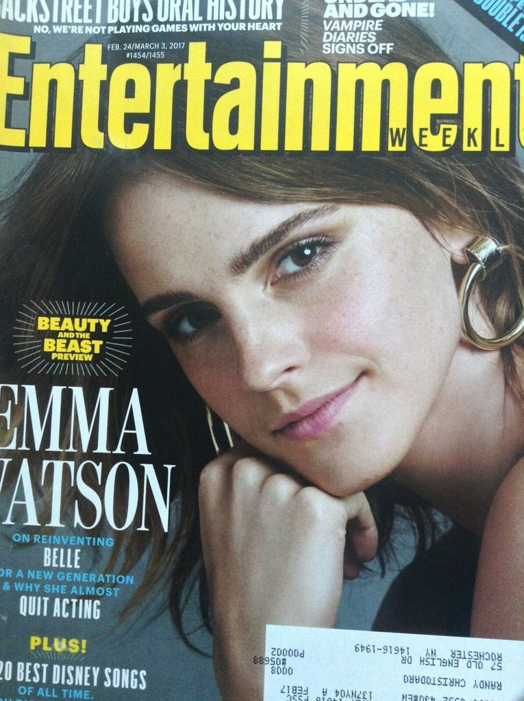 Entertainment Weekly Magazine Emma Watson March 3, 2017 070718nonrh