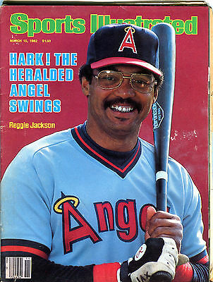 Sports Illustrated Magazine March 15 1982 Reggie Jackson Angels VG 022616jhe