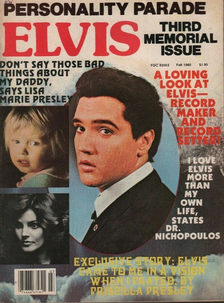 Personality Parade Elvis Third Memorial Issue 1980 Elvis Presley 032619DBE
