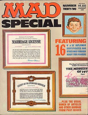 Mad Magazine Special no.22 No Diplomas VG 042816DBE