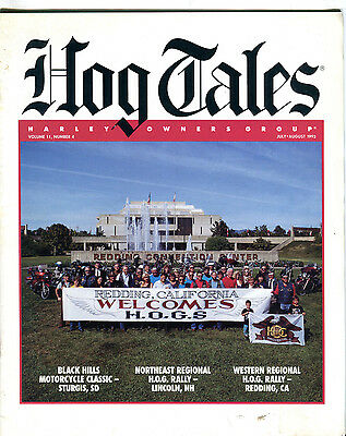 Hog Tales Magazine July-August 1993 Black Hills Motorcycle Classic EX 050516jhe