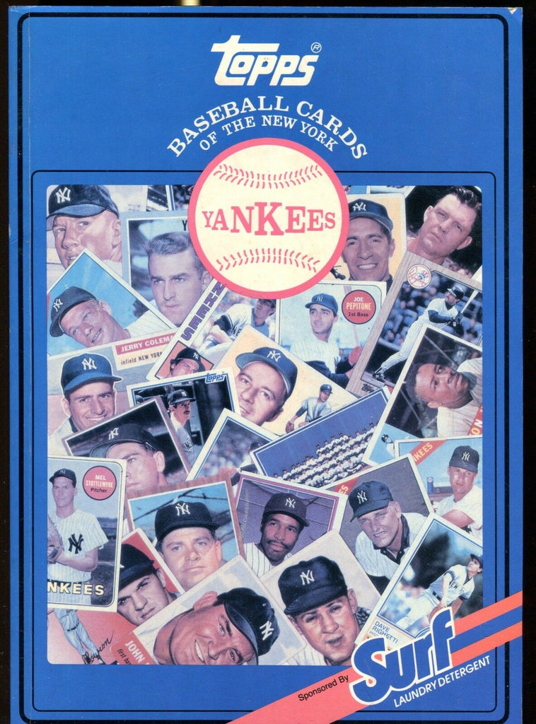 Topps Baseball Cards Of The New York Yankees Book 1987 Surf EX 013117jhe