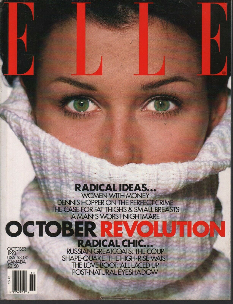 Elle Fashion Magazine October 1993 Dennis Hopper Bridget Moynahan 091420ame