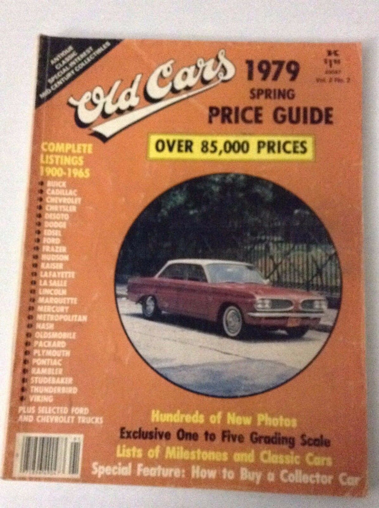 Old Cars Price Guide Magazine Lafayette Buick Dodge 1979 Spring 032217NONRH