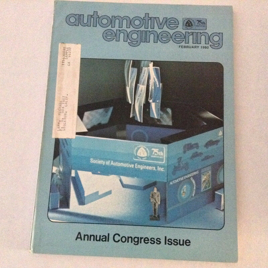 Automotive Engineering Magazine Small Car Airbags February 1980 061417nonrh2