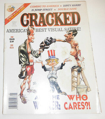 Cracked Magazine Coming To America & 21 Jump Street January 1989 082314R