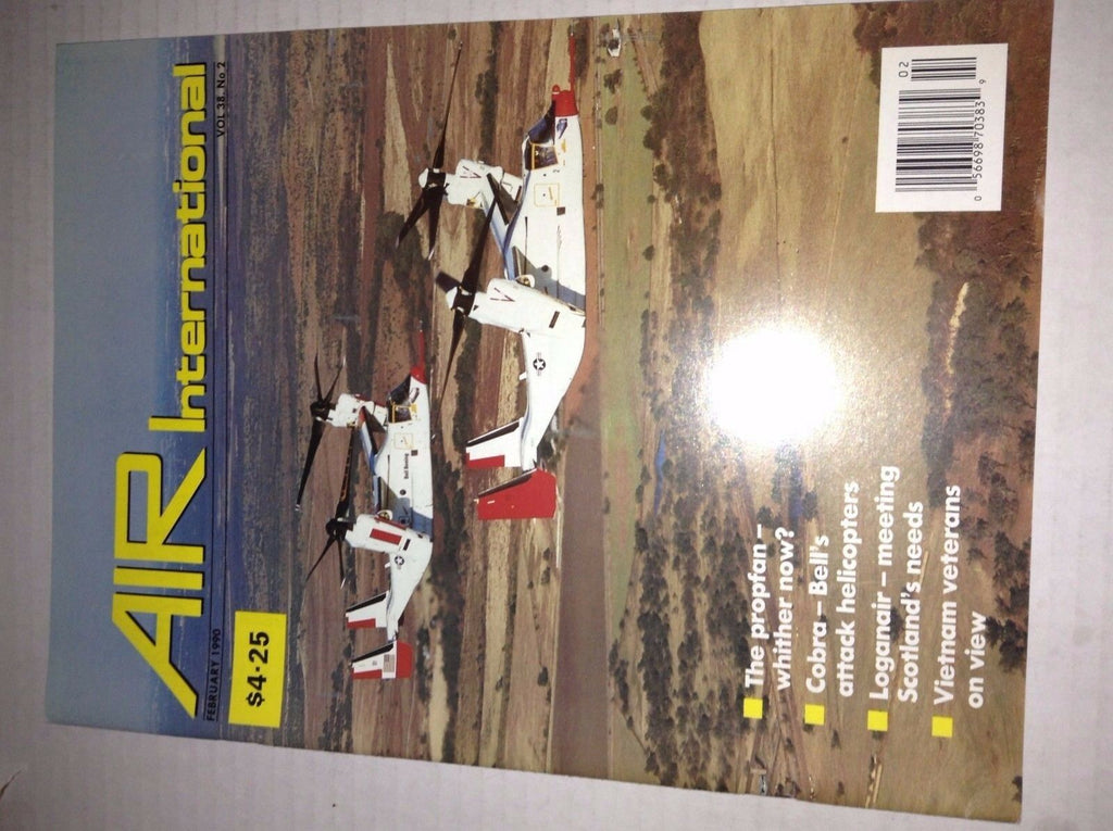 Air International Plane Magazine Cobra Bell's Attack February 1990 120716rh2