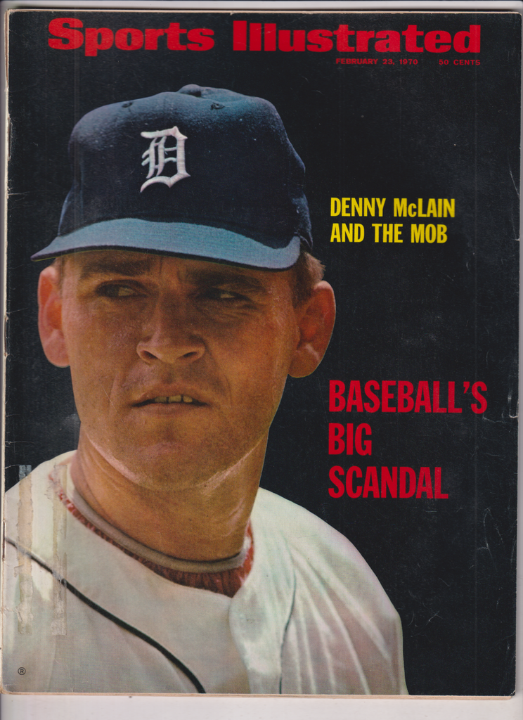 Sports Illustrated Denny McLain Baseball's Scandal February 23 1970 012920nonr