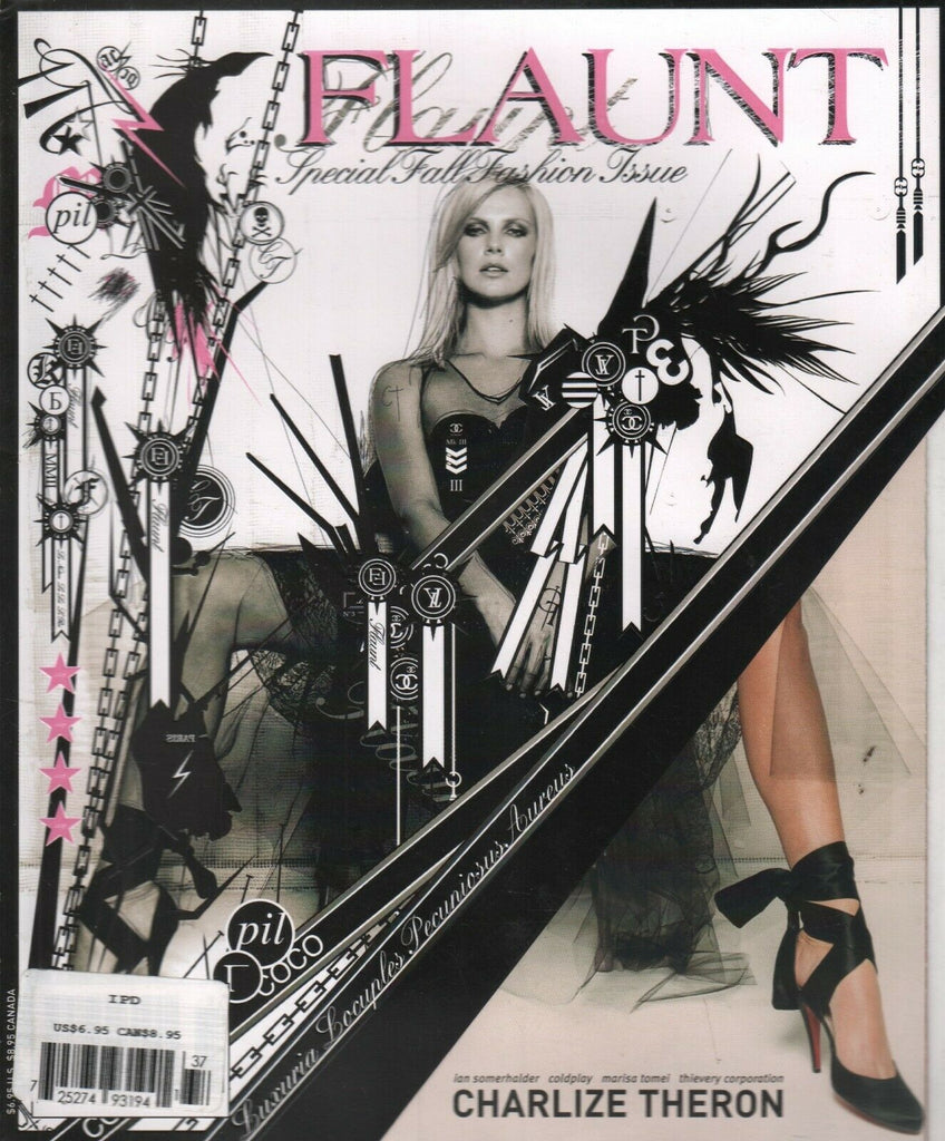 Flaunt Magazine #37 Charlize Theron Special Fall Fashion Issue 121019AME2
