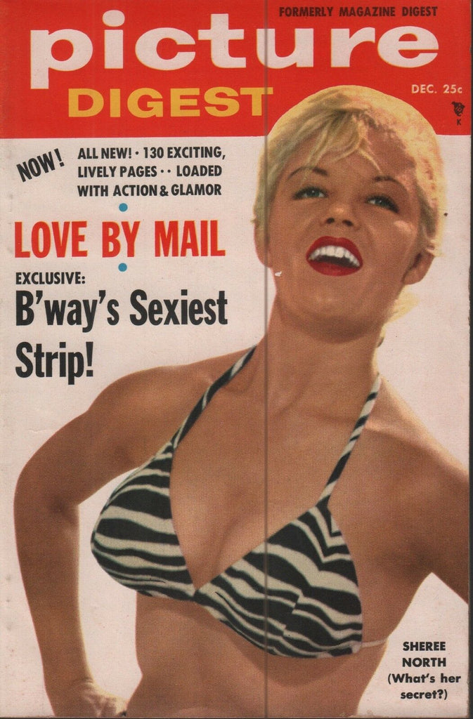 Picture Digest December 1955 Sheree North Jayne Mansfield Pin Up 092418ame