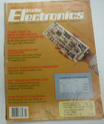 Radio Electronics Magazine PC Frequency Counter February 1991 FAL 062315R
