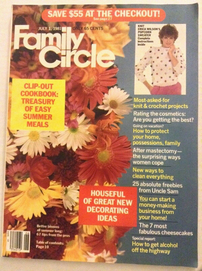 Family Circle Mag Great House Decorating Ideas July 1, 1981 092019nonrh