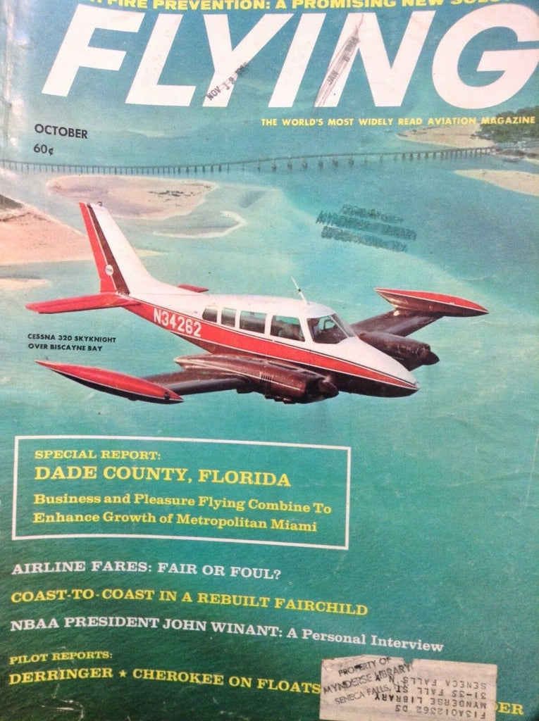 Flying Magazine NBAA President John Winant October 1963 030118nonrh