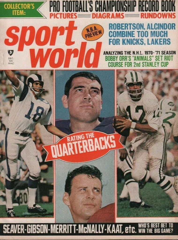 Sport World December 1970 Bobby Orr Lew Alcindor 051619DBE