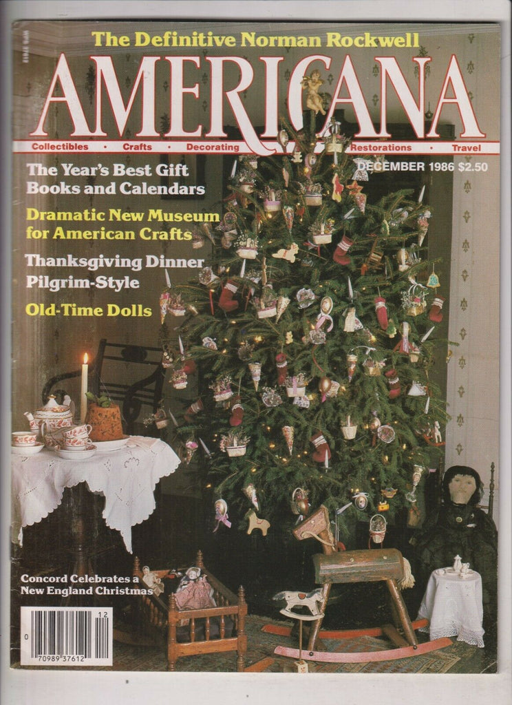 Americana Mag This Years Best Gifts Christmas Issue December 1986 040120nonrh