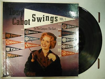 33 RPM Vinyl Tony Cabot Swings Vol. 1 RCA LPM1308 020315KME