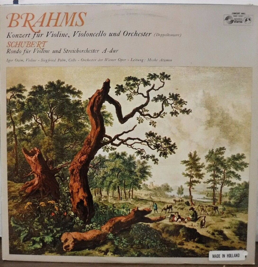 Brahms Konzert fur Violine chubert 33RPM 010717LLE