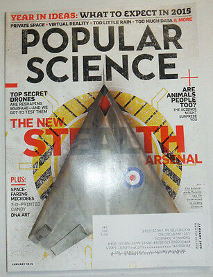 Popular Science Magazine The New Stealth Arsenal January 2015 010915R