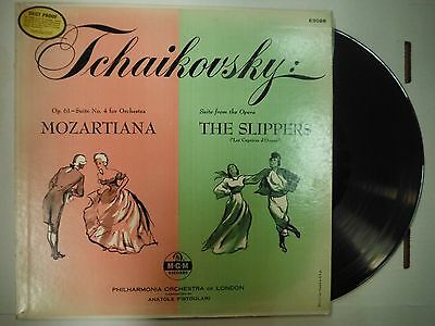 33 RPM Vinyl Tchaikovsky Mozartiana The Slippers MGM E3026 121514KME