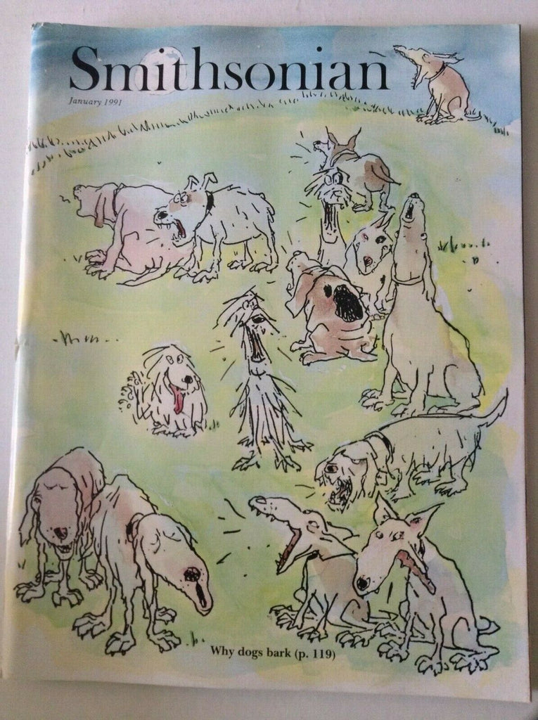 Smithsonian Magazine Why Dogs Bark January 1991 052319nonrh
