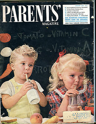 Parents' Magazine January 1951 Rearing Children VG 071316jhe