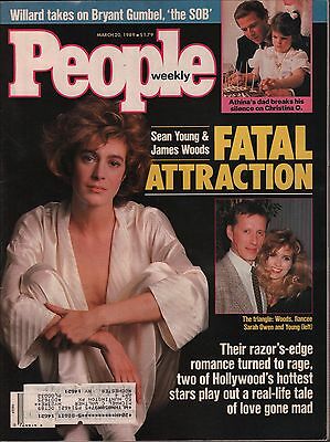 People Weekly March 20 1989 Sean Young, James Woods w/ML VG 012716DBE