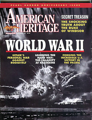 American Heritage Magazine December 1991 World War II EX 081216jhe