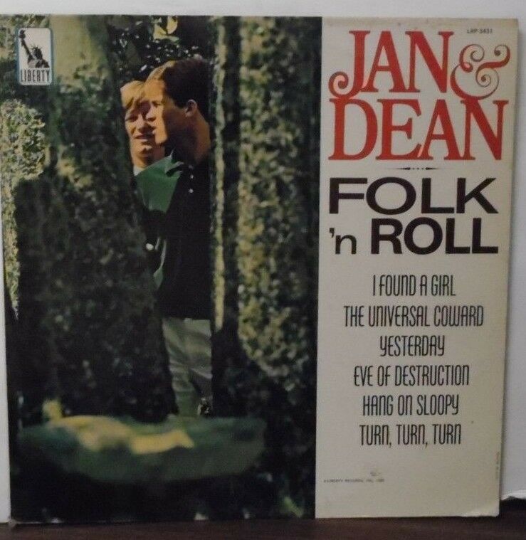 Folk N Roll Jan & Dean vinyl LRP3431 091518LLE