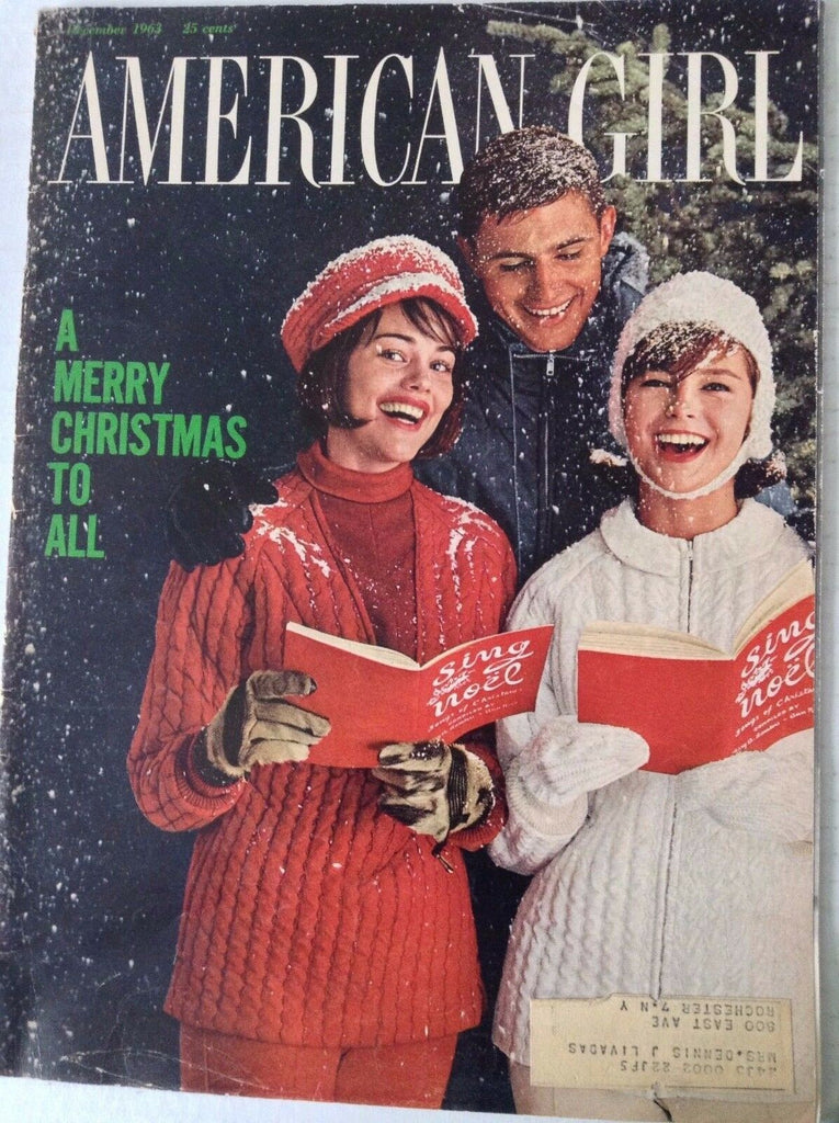 American Girl Magazine Merry Christmas To All December 1963 081117nonrh