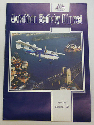 Aviation Safety Digest Magazine Airflow The Windsock Summer 1987 061115R