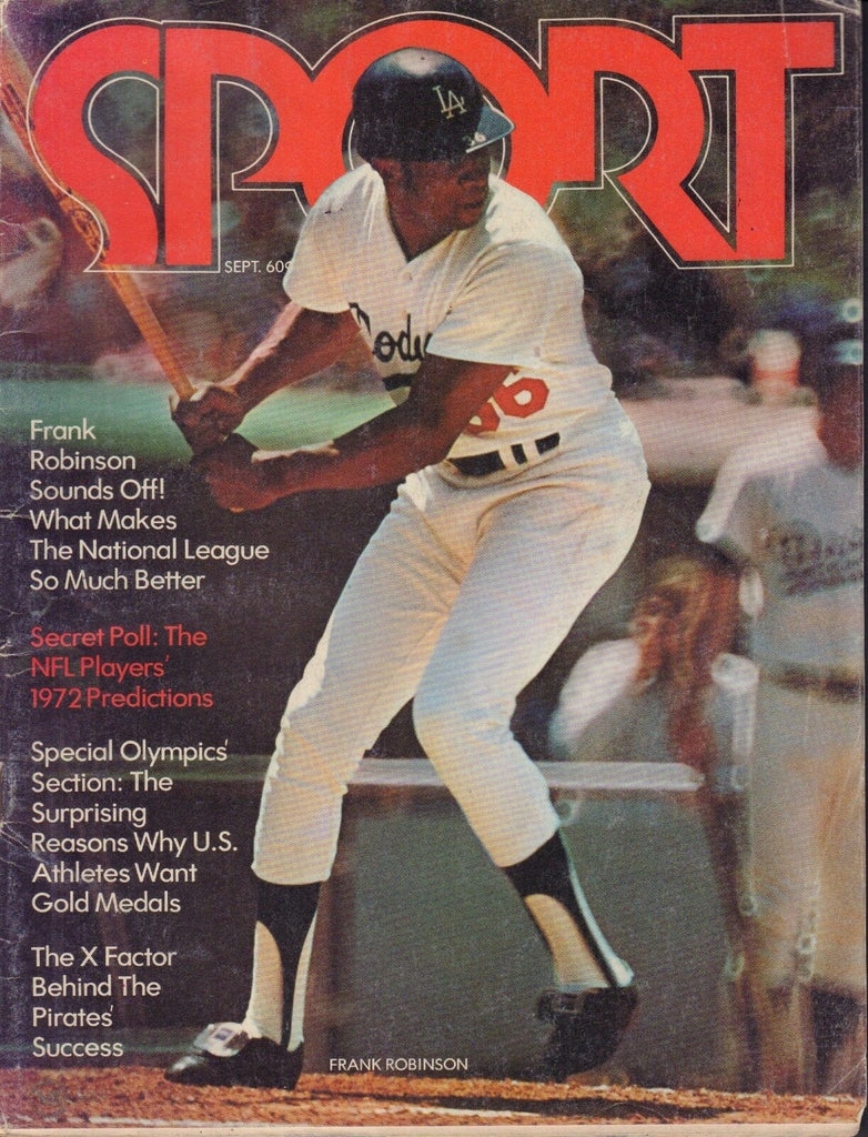 Sport Magazine September 1972 Frank Robinson 091817nonjhe