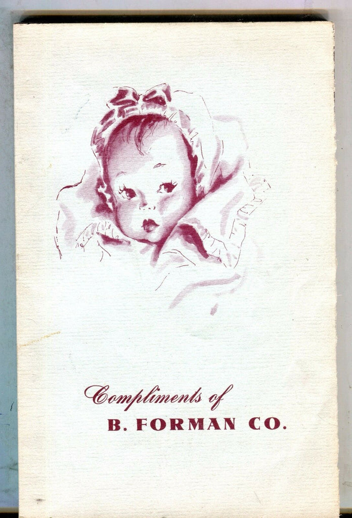 Your Child From 1 To 6 Book B. Forman Co. Third Floor 1945 062617nonjhe