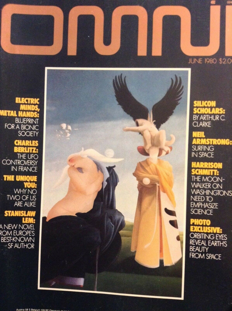 Omni Magazine Silicon Scholars & Neil Armstrong June 1980 041018nonrh