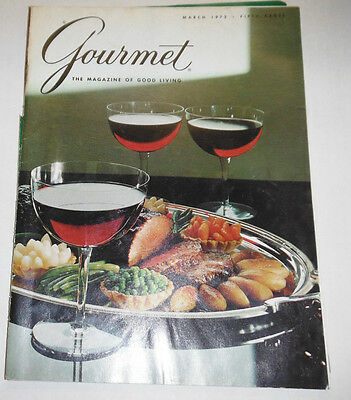 Gourmet Magazine Cordon Bleu The Wines Of Italy II March 1972 102214R