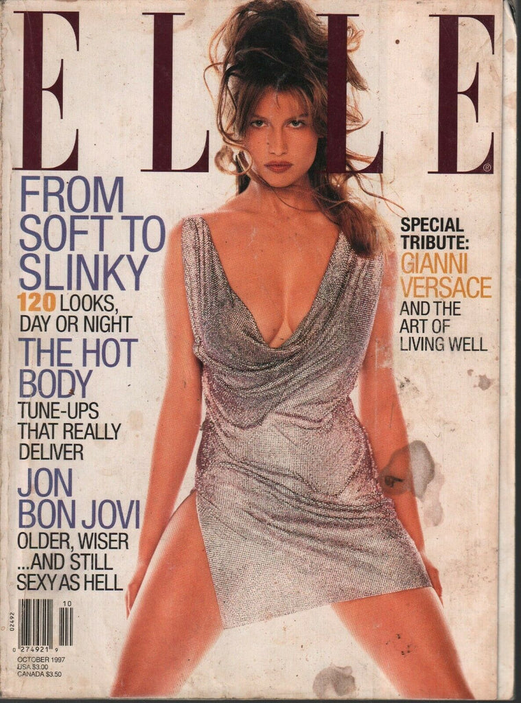Elle Fashion Magazine October 1997 Jon Bon Jovi Laetita Casta 101220ame2