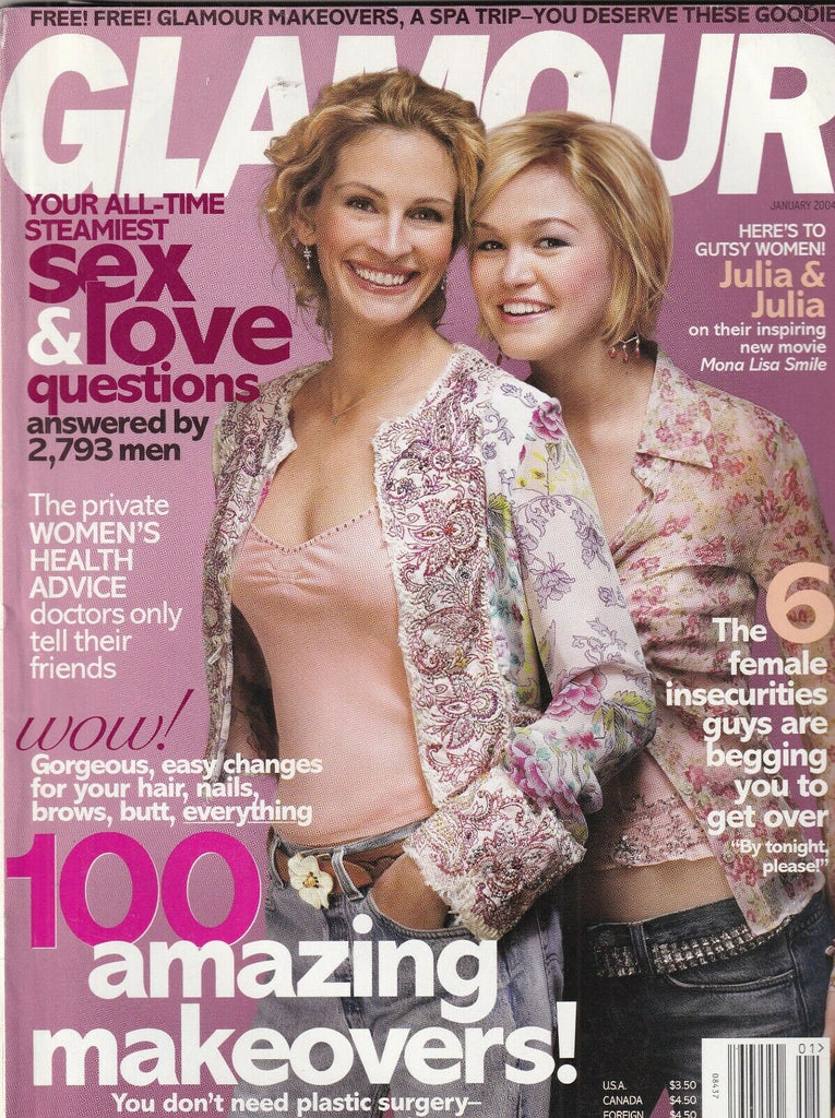 Glamour Mag Julia Roberts & Julia Stiles January 2004 101819nonr