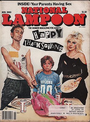 National Lampoon November 1980 Happy Thanksgiving w/ML EX 122915DBE