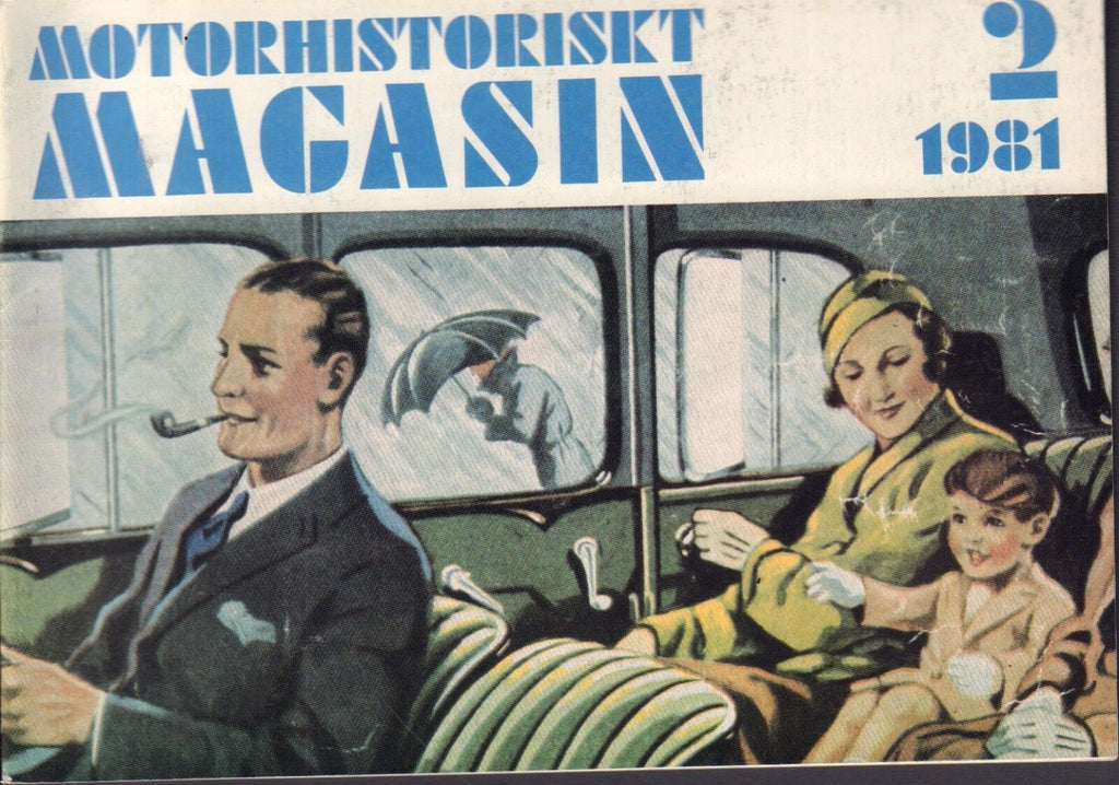Motorhistoriskt Magasin Swedish Car Magazine 2 1981 Melex Heter 040317nonDBE