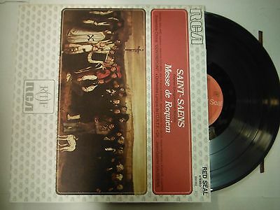 33 RPM Vinyl Saint-Saens Messe De Requiem Op. 54 RCA 650.002 121514KME