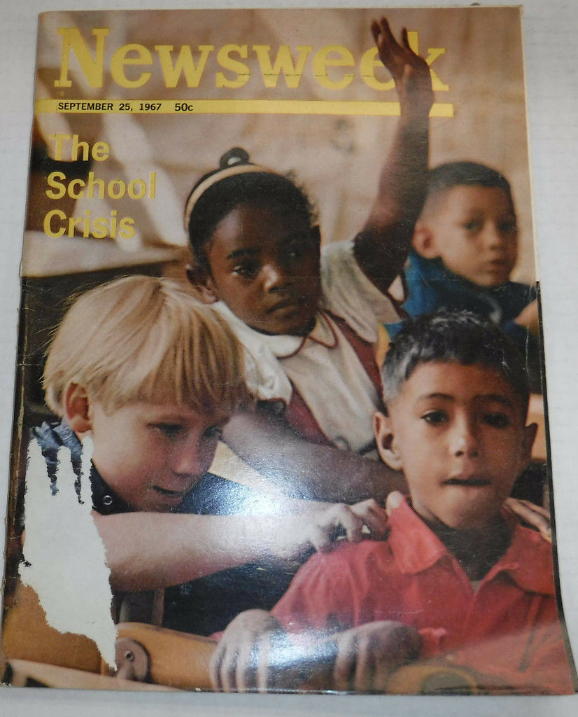 Newsweek Magazine The School Crisis September 25, 1967 101816R