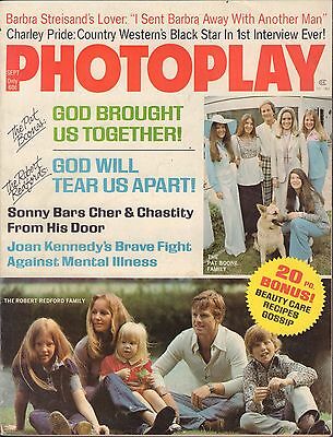 Photoplay September 1974 Robert Redford, Pat Boone Gd 081616DBE2