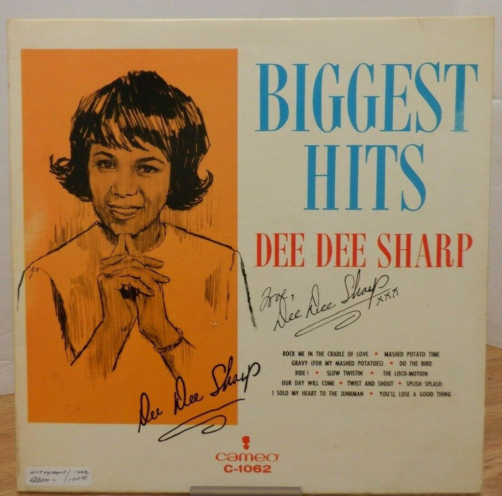Dee Dee Sharp Biggest Hits Autographed Signed C-1062 33rpm w/COA 061220DBV