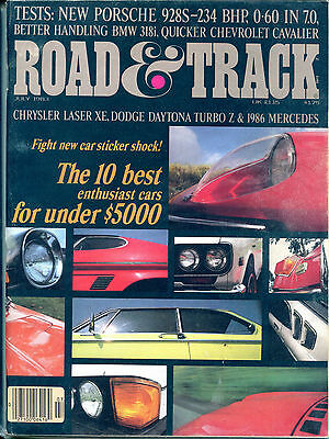 Road & Track July 1983 The 10 Best Enthusiast Cars Under $5000 VGEX 122315jhe