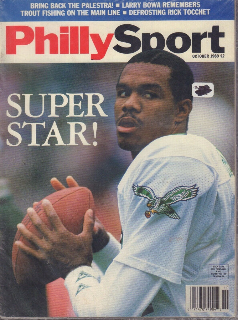 Philly Sport Magazine October 1989 Randall Cunningham 091317nonjhe