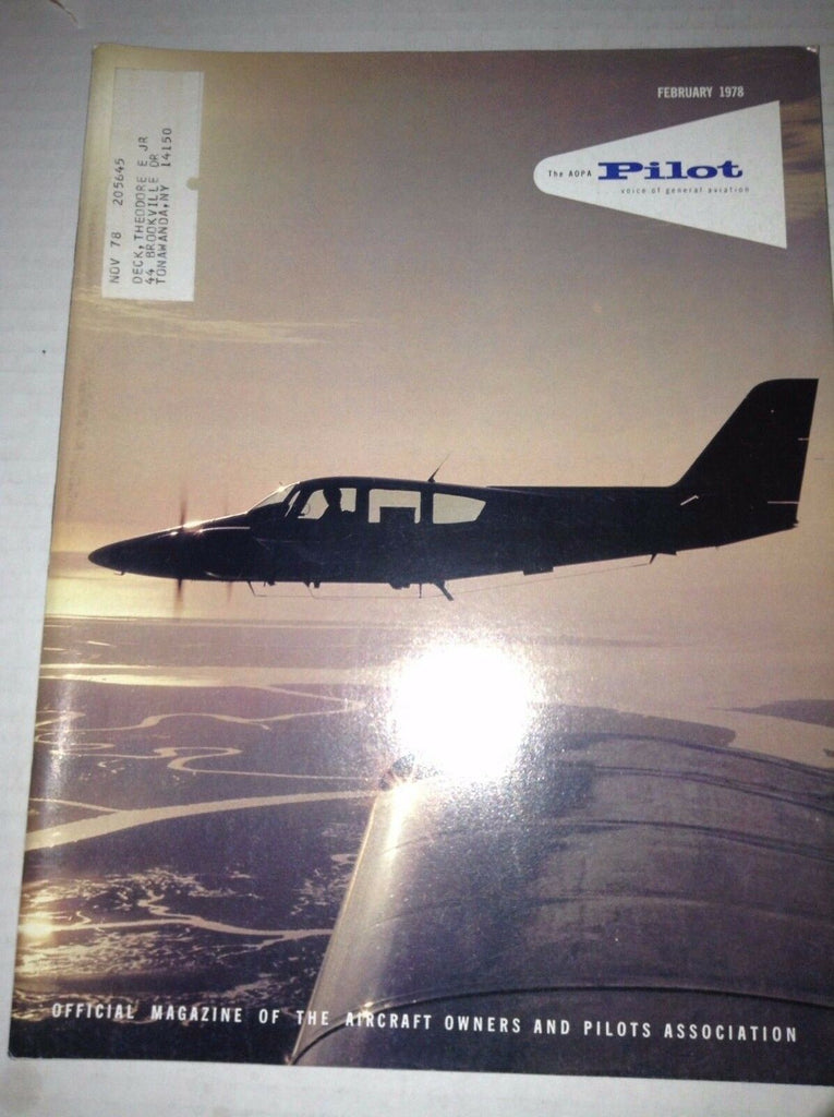 The AOPA Pilot Airplane Magazine Hamilton Metalplanes February 1976 120716rh