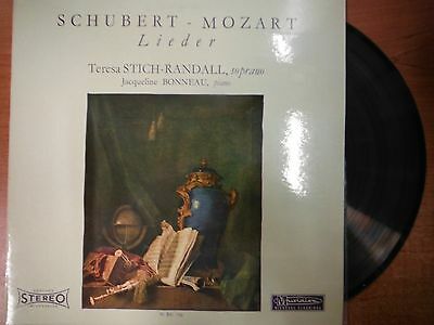 33 RPM Vinyl Schubert Mozart Lieder Musidise Records 30RC746 Stereo 012815SM